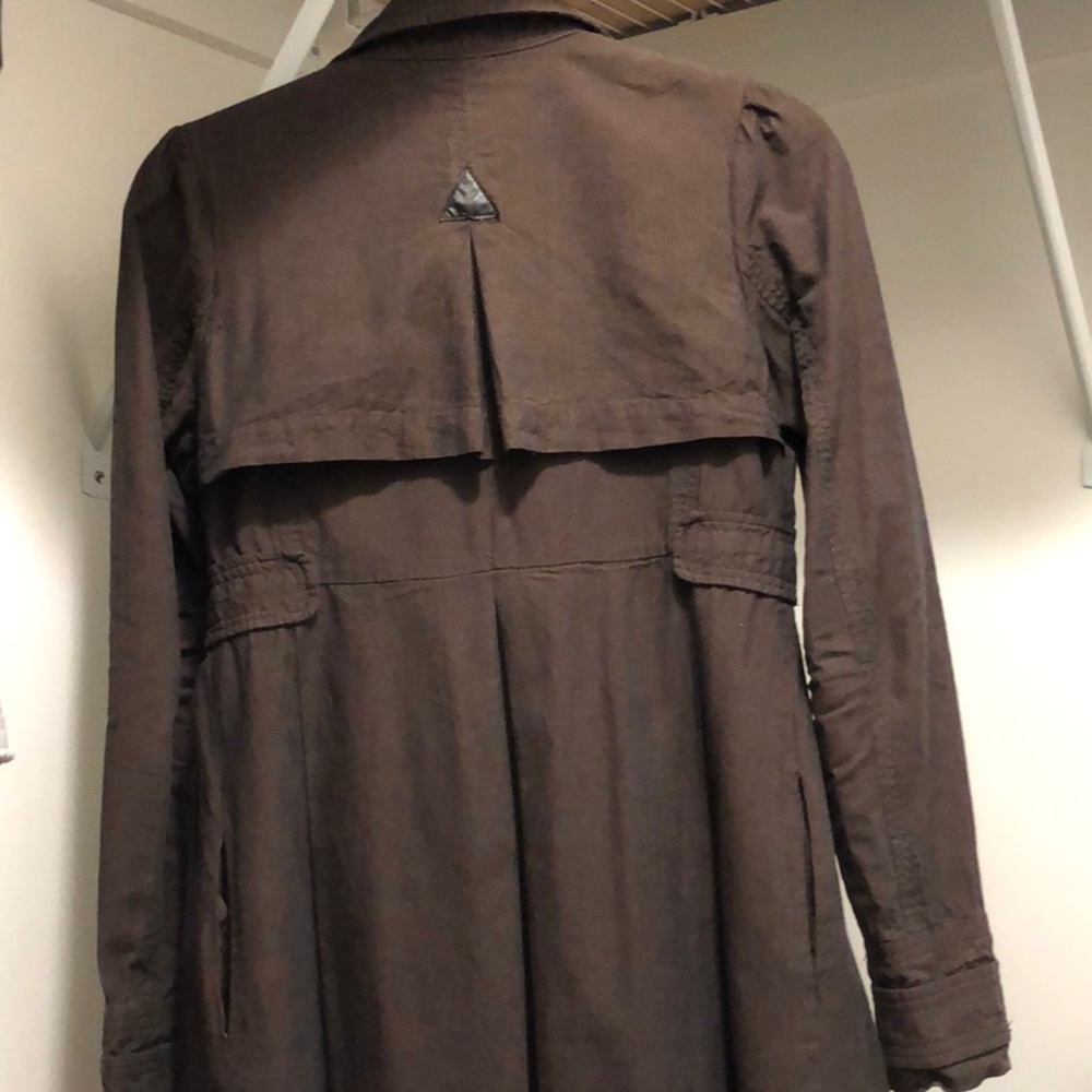 Flying Tomato Fitted Trench Coat - Picture 6 of 7